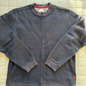 Topo Designs Global Wool Sweater - Men's Large - Navy